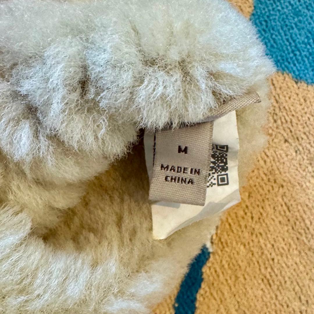 【極暖】UGG アグ ムートン手袋 メンズ レザーグローブ Mサイズ