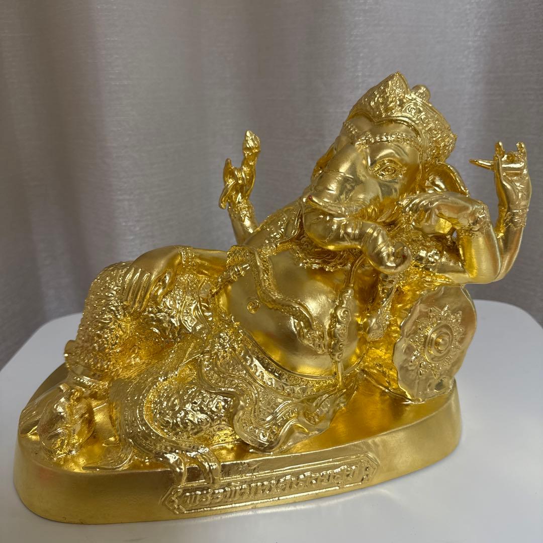 真鍮新作！日本未入荷インスタで大人気、本物　ピンクガネーシャ！3倍速で願いが叶う
