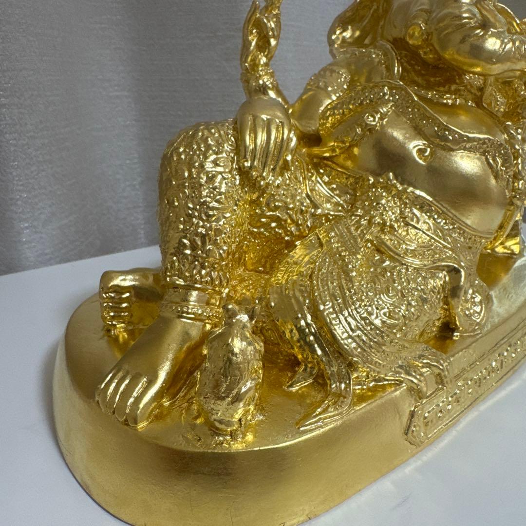 真鍮新作！日本未入荷インスタで大人気、本物　ピンクガネーシャ！3倍速で願いが叶う