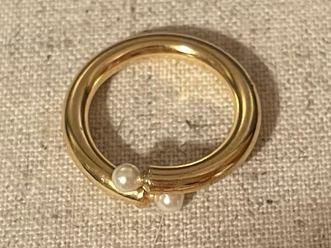 caline paris カリーヌパリ パールリング iena plage