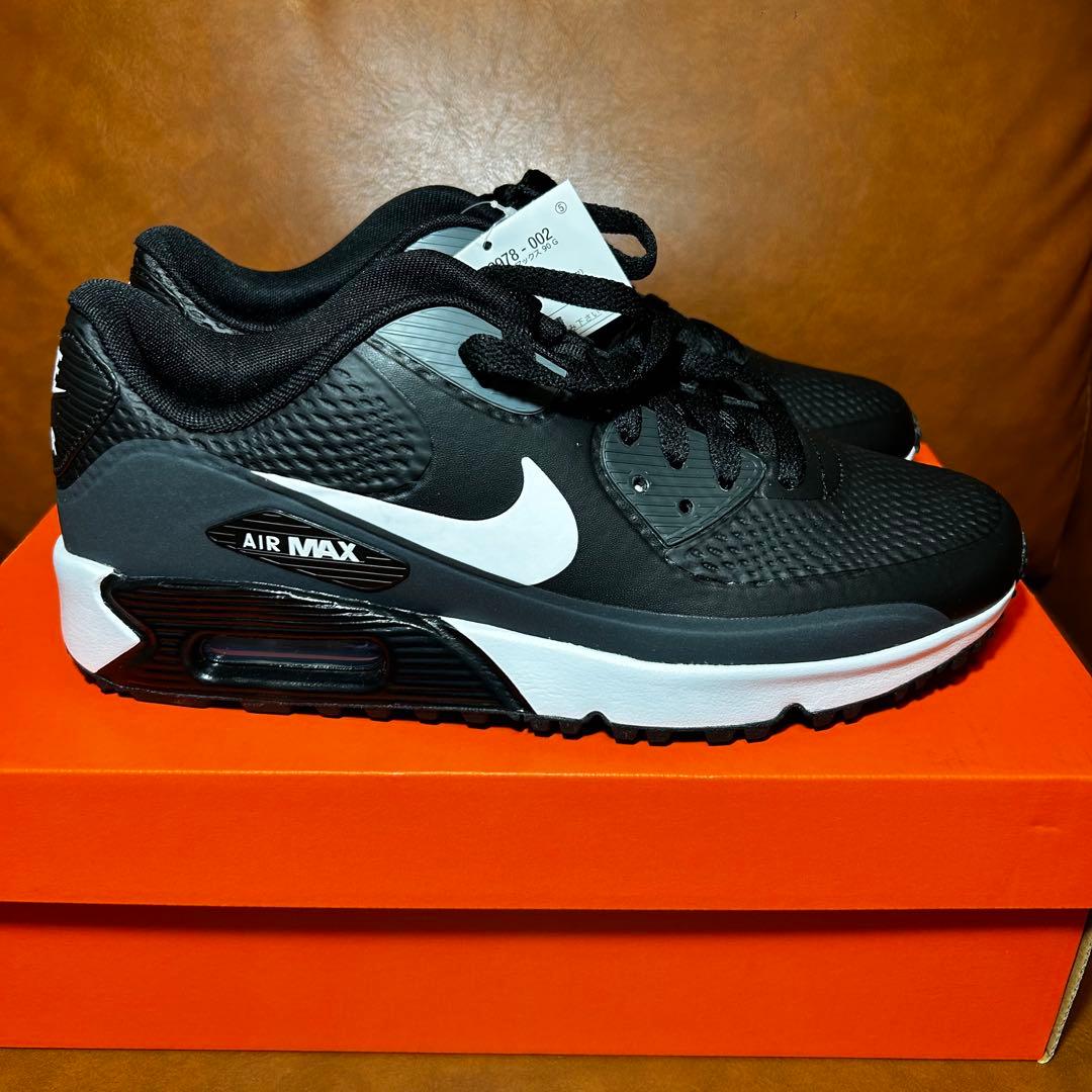 NIKE エアマックス90 ゴルフ　黒　25cm ユニセックス