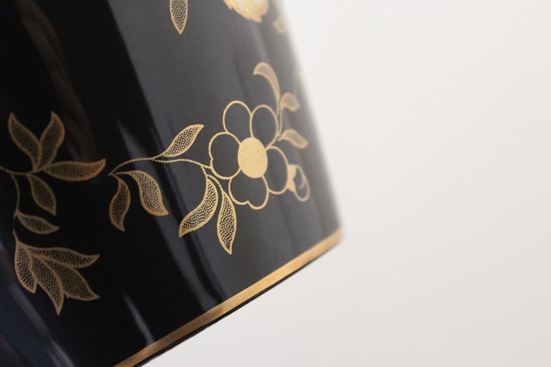 WEDG WOOD　トンキン　ブラック　ジンジャージャー・ポット　希少・廃盤