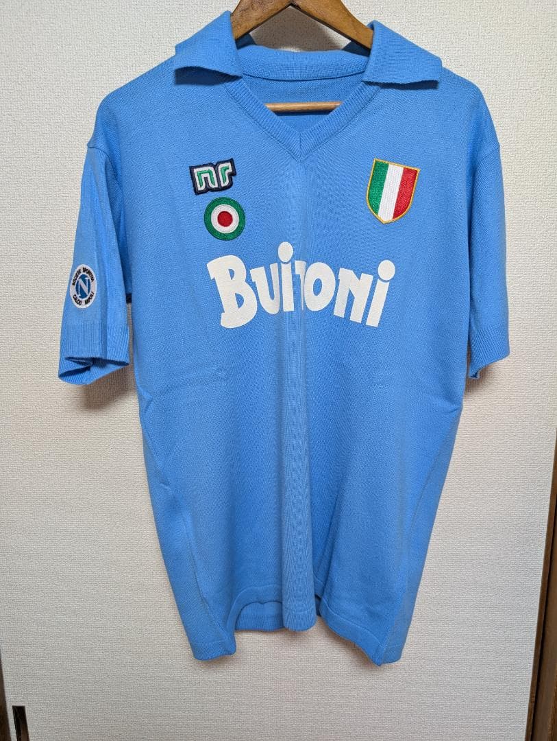 ナポリ 87/88 ユニフォーム L エンネーレ #10 マラドーナ 美品