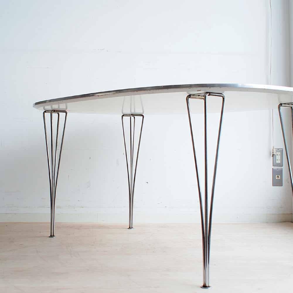 80's ヴィンテージ フリッツ・ハンセン スーパー楕円テーブル ZR24426