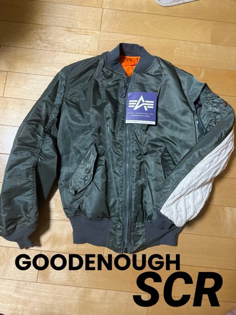 [希少]GOODENOUGH（グッドイナフ）　初期　SCR MA-1