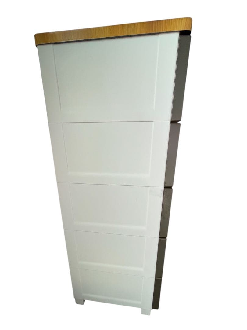 天馬　fits フィッツプラス　メッシュ　ブラウン　5段　チェスト