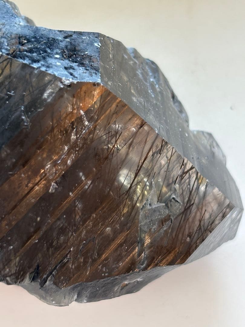 15万円⇒7万円切 美品 完璧 赤字 732g ブルーザギマウンテンクォーツ