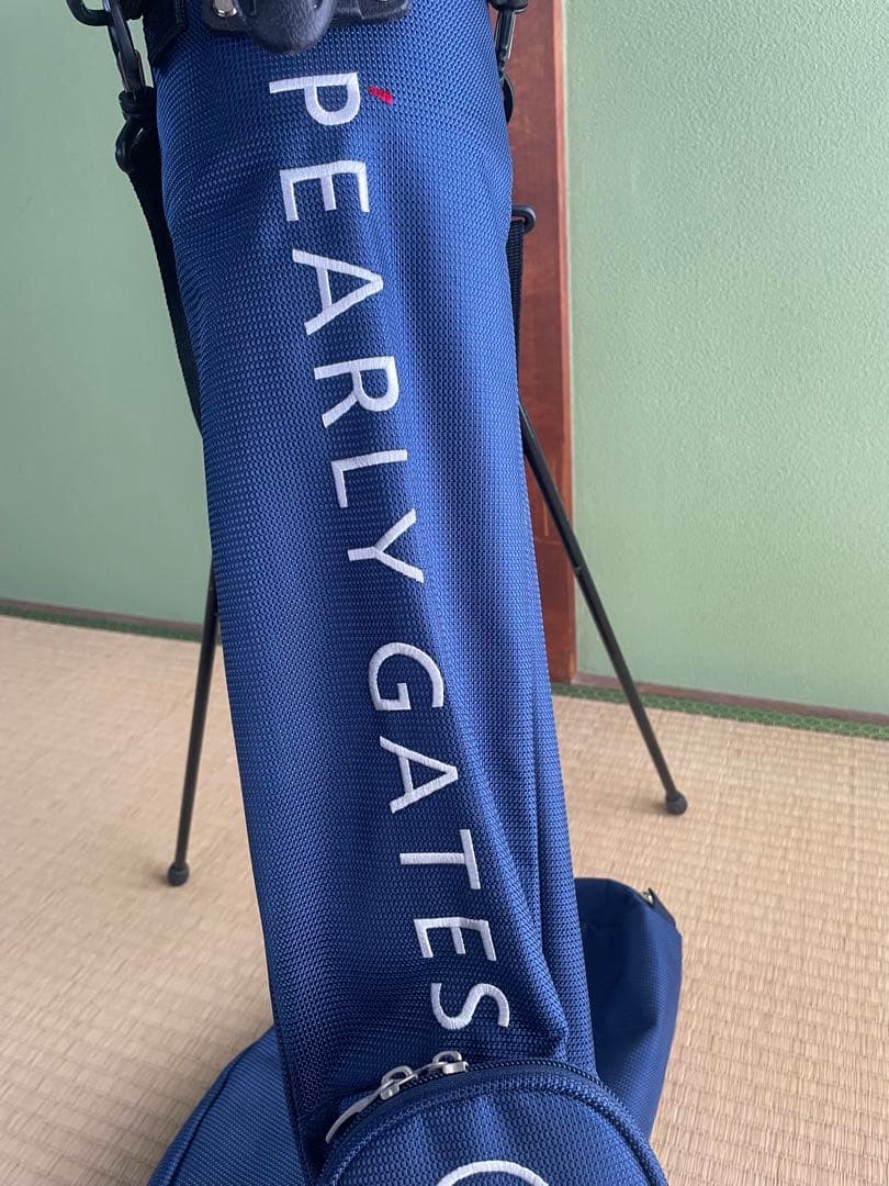 Kazu　PEARLY GATES キャディバッグ ネイビー 68番