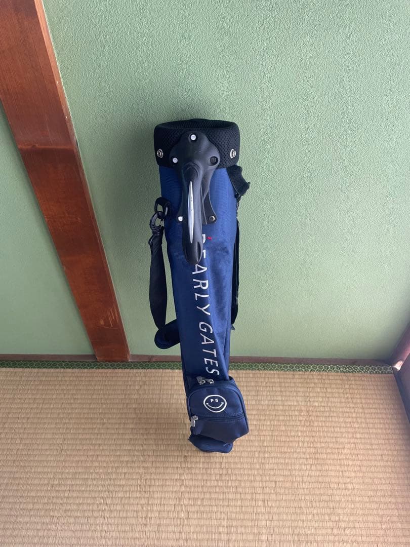 Kazu　PEARLY GATES キャディバッグ ネイビー 68番