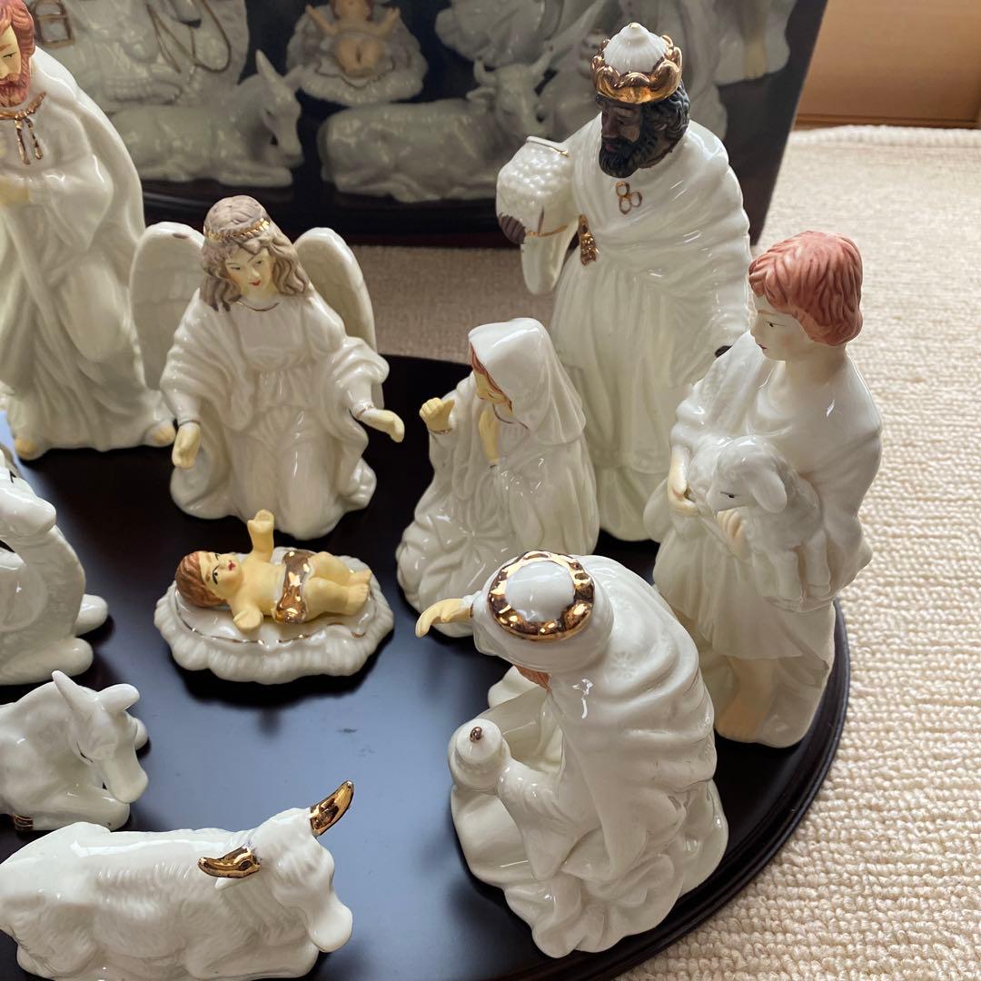 ポーセリン製クリスマスナティビティセット