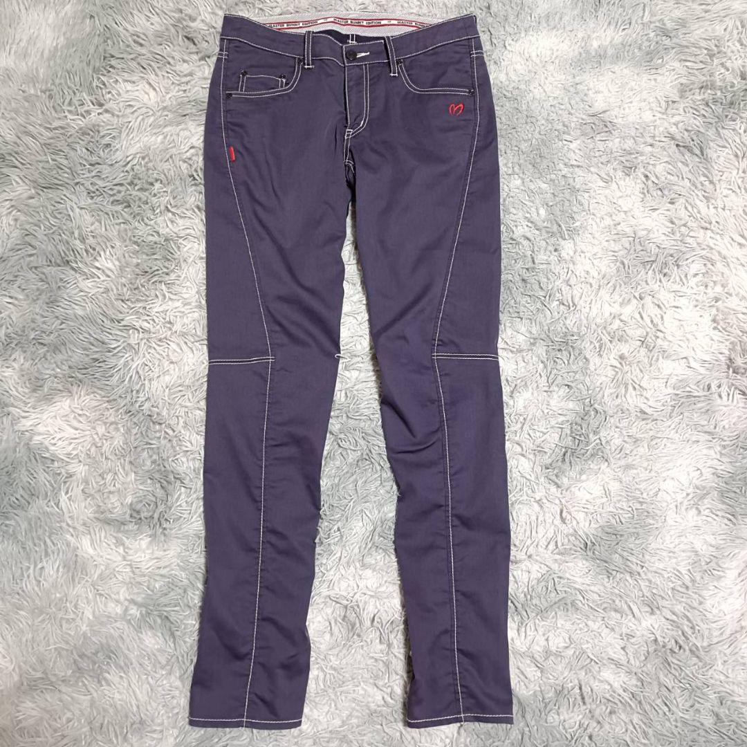 マスターバニー エディション　ストレッチ　パンツ　ゴルフ　刺繍　ウェア