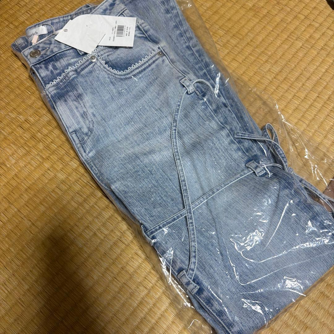 ミ*⁾様 Darich ダーリッチ　ピコレースハイウエストフレアデニム　Mサイズ