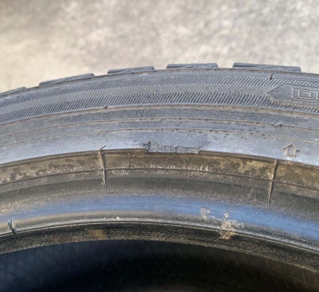 215/45R17 ダンロップ WM02 スタッドレス 中古4本セット