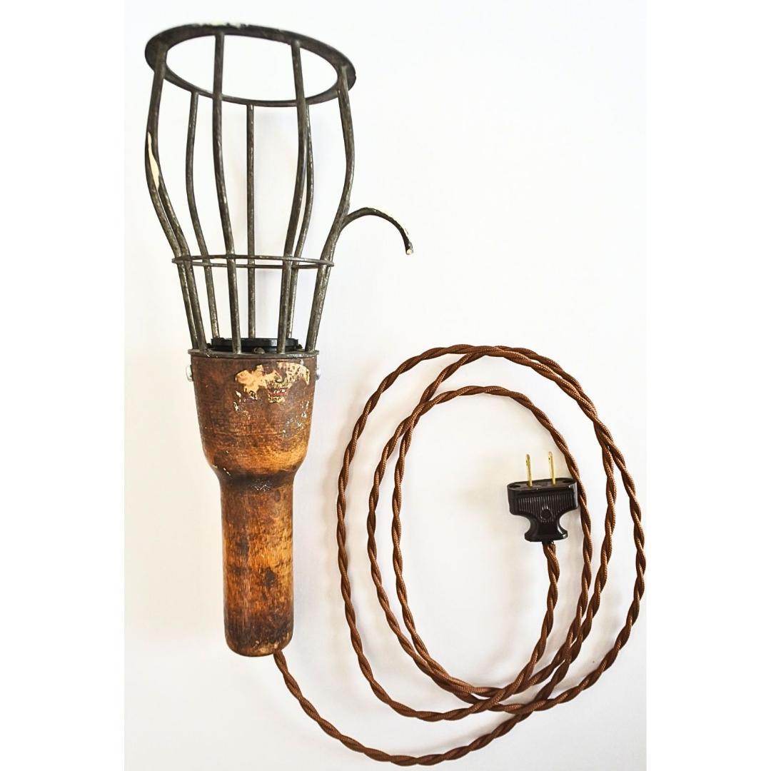 30-40's McGILL社 インダストリアル トラブルランプ ワークライト