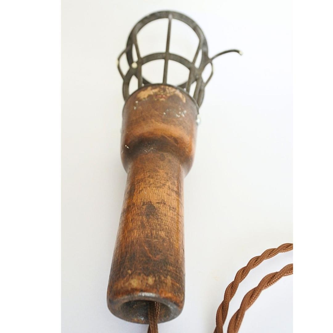 30-40's McGILL社 インダストリアル トラブルランプ ワークライト