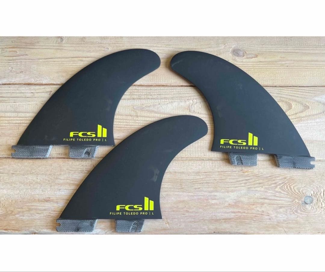 FCS II FILIPE TOLEDO TRI FIN SETスケルトン