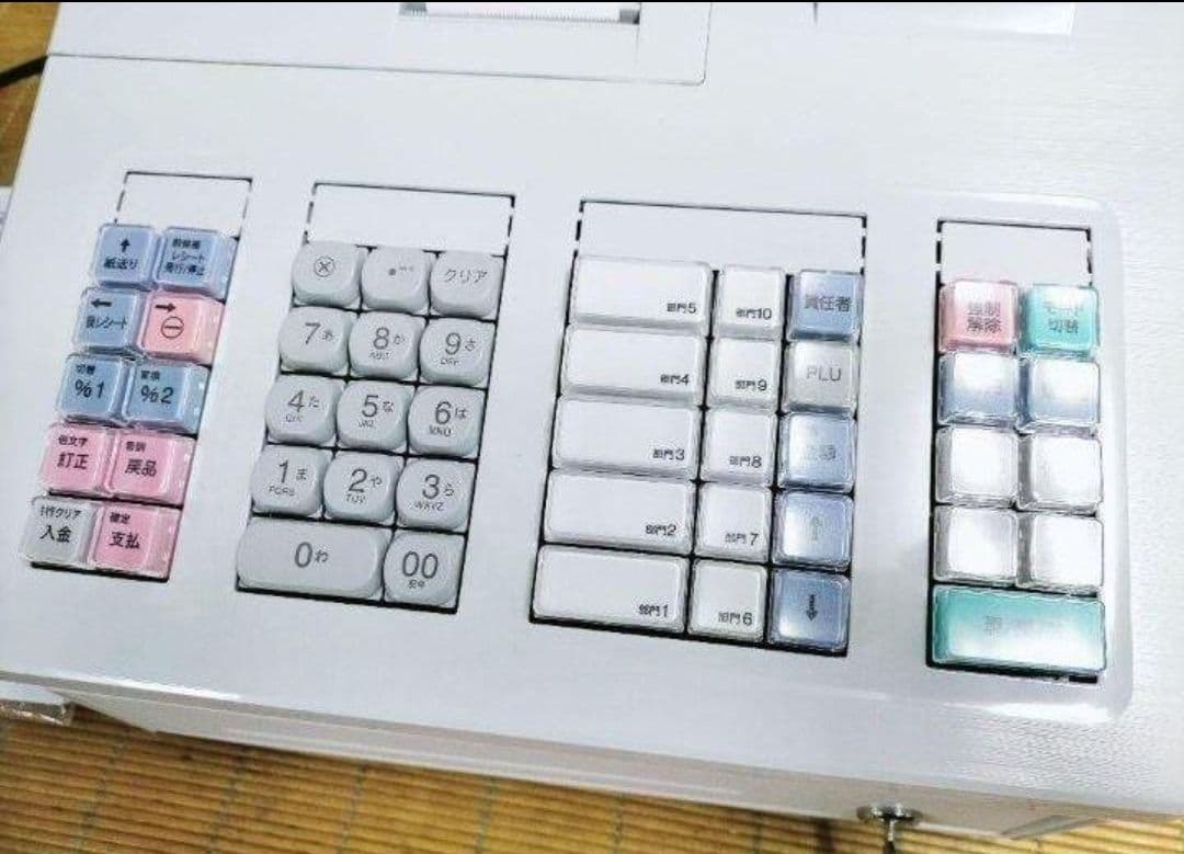 シャープレジスター　XE-A207w-wPC連携売上管理設定無料　555222