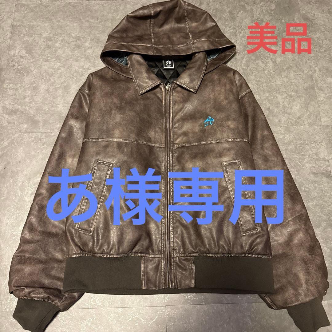 〚激レア〛Antimid PU LEATHER JACKET レザージャケット