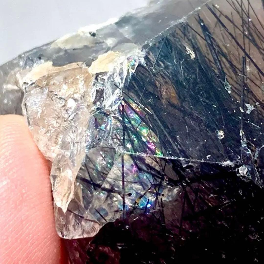 めちゃ審美的なザギマウンテンクォーツD/リーベカイトインクォーツ/虹入り