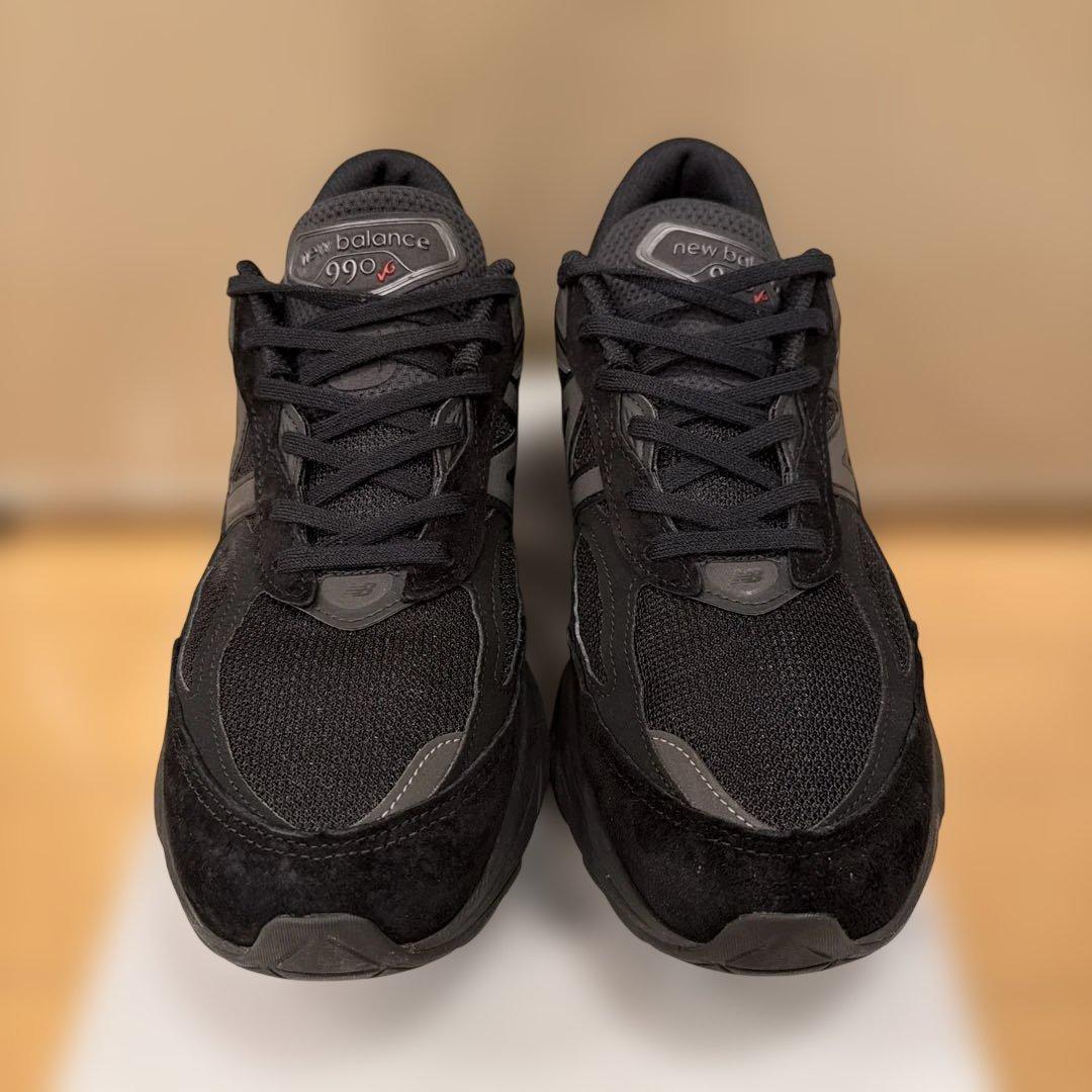 靴 New Balance 990V6 Triple Black 29cm