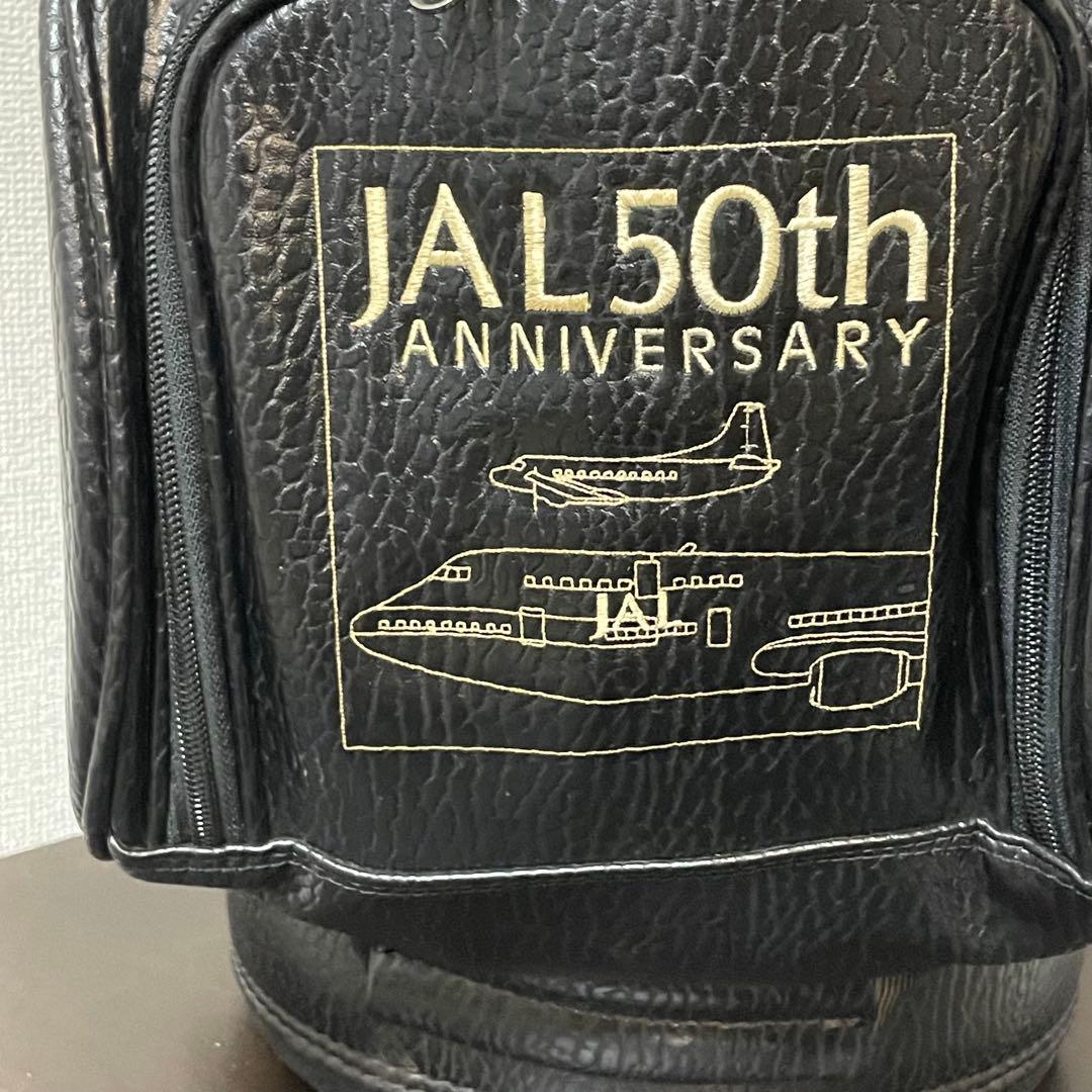 JAL 50th Anniversary キャディバッグ 黒　6分割