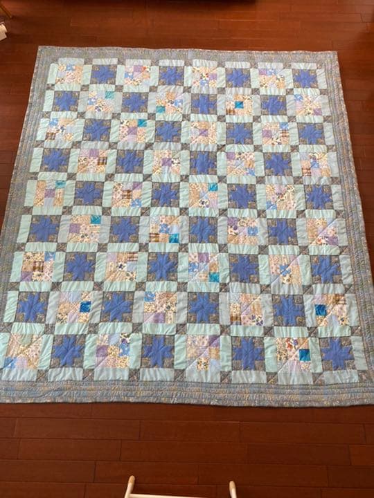 手作りアメリカンパッチワークキルト