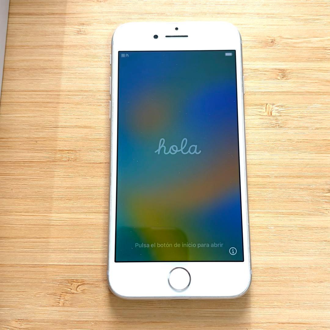 iPhone 8 64GB ホワイト シルバー バッテリー73%