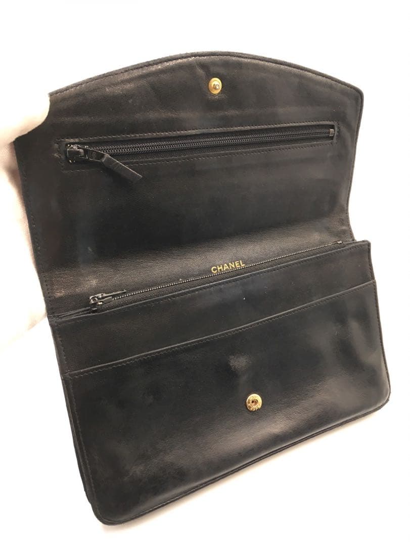 D94 シャネル　CHANEL 長財布　ポーチ