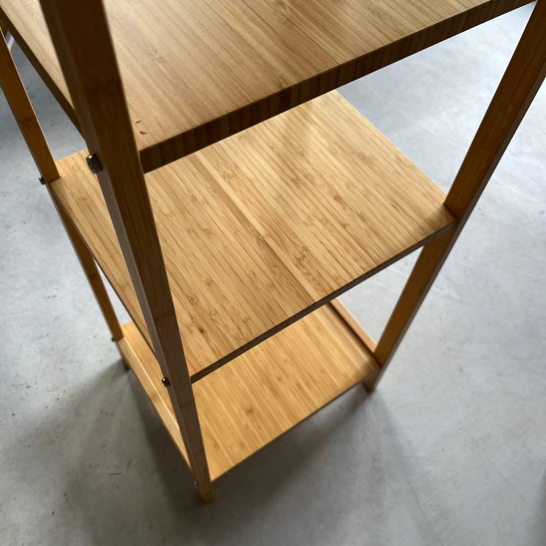 IKEA ローグルンド シェルフユニット 竹