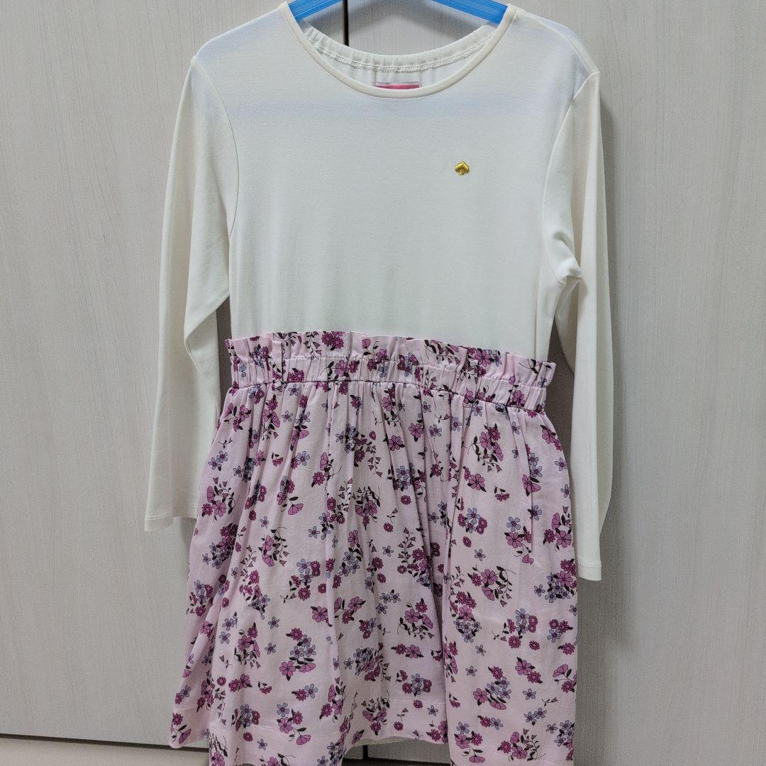 【ケイトスペード・メゾピアノ】長袖ワンピース 130cm 3点