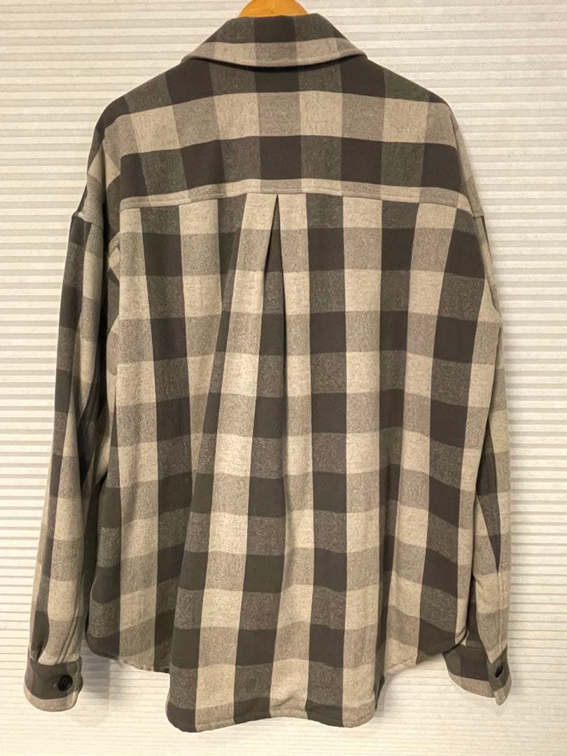 美品UNUSED アンユーズド ブロックチェック ジャケット CPO サイズ3