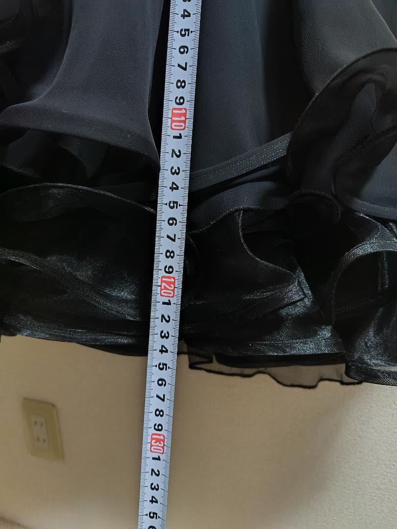 スタンダートドレス　黒　サイズM　白樺