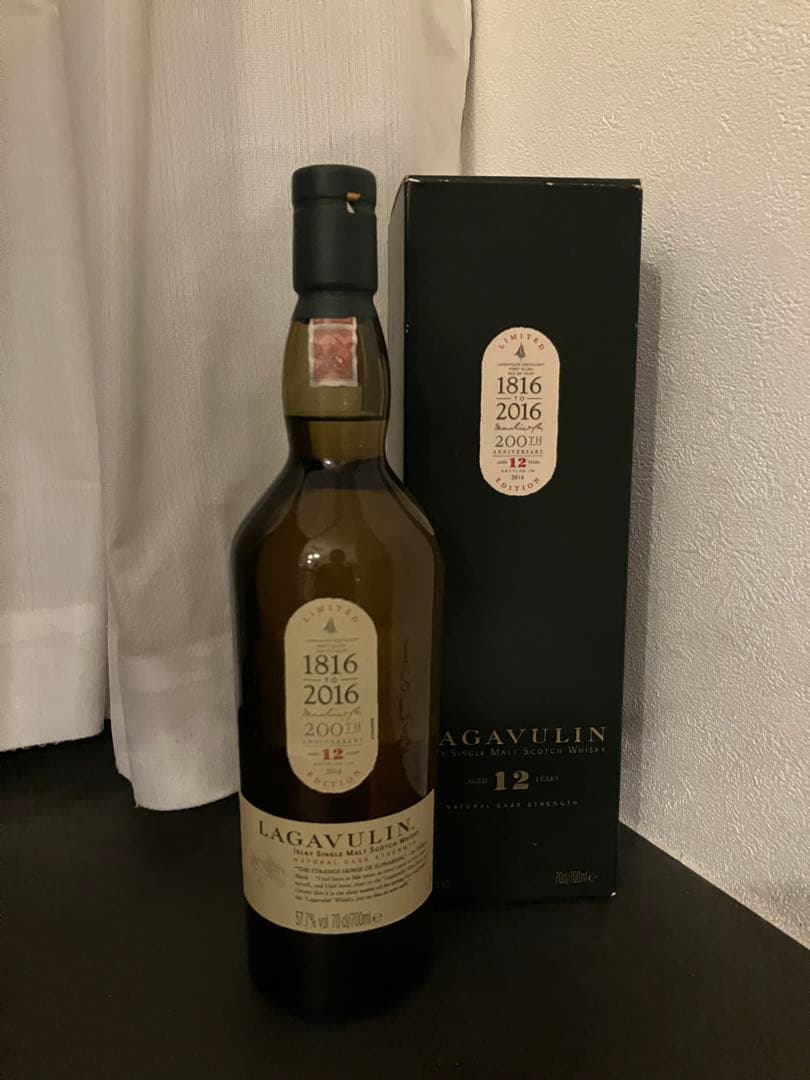 LAGAVULIN 12年1816-2016 特別版ナチュラルカスクストレングス
