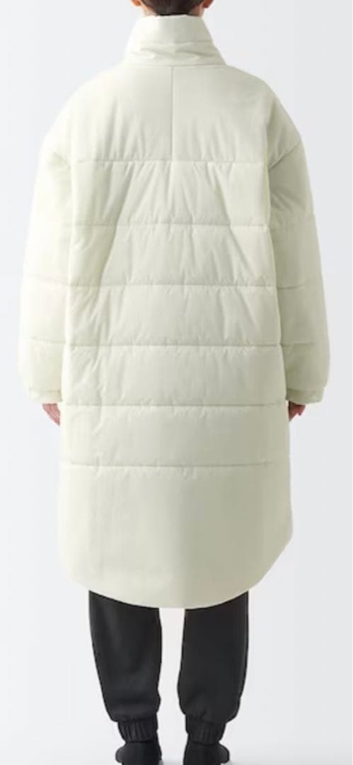 無印良品　中綿ロングコート　Lサイズ