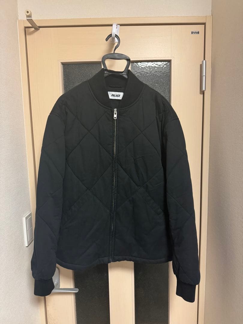 PALACE 24ss D-QUILT BOMBER Black Sサイズ