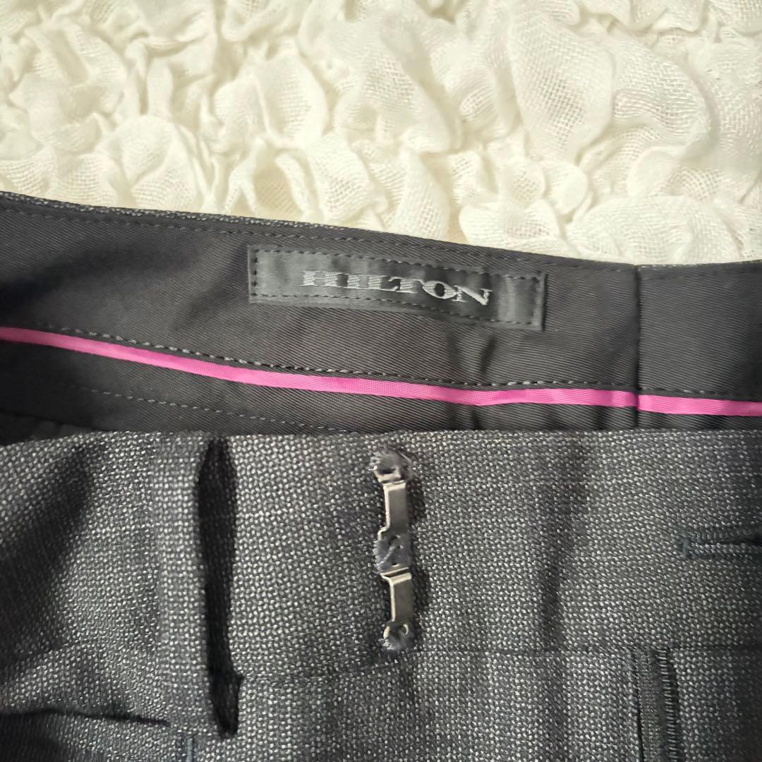 【極美品】HILTON ヒルトン REDA レダ　高級パンツスーツ