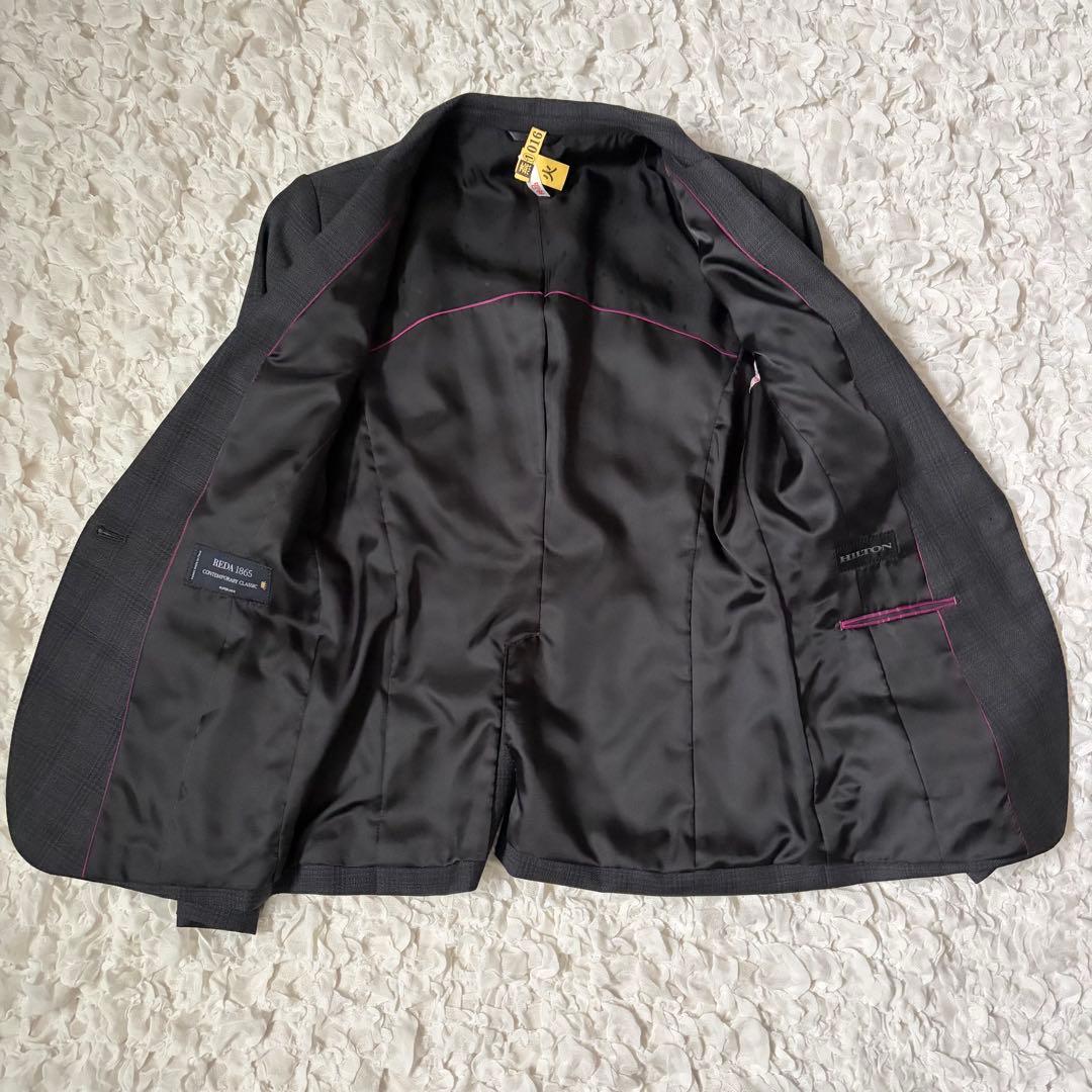 【極美品】HILTON ヒルトン REDA レダ　高級パンツスーツ