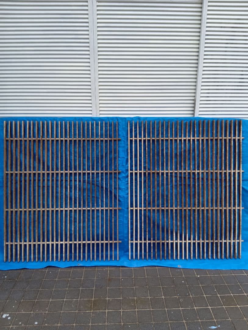 鳩舎 木製スノコ 2枚組 苗木 倉庫 盆栽 小屋 簀子 グレーチング 愛鳩の友