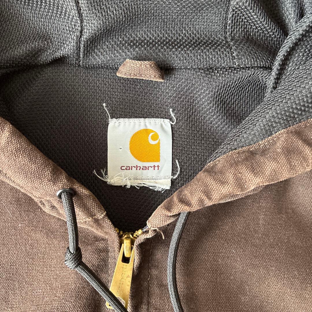 Carhartt ダークブラウン アクティブジャケット