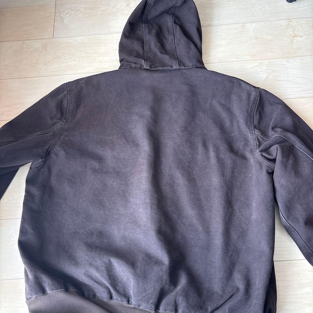 Carhartt ダークブラウン アクティブジャケット