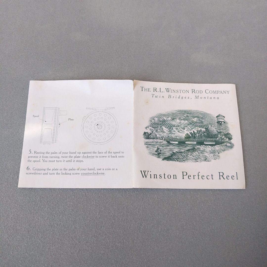 リール Winston Perfect Reel 3 1/8