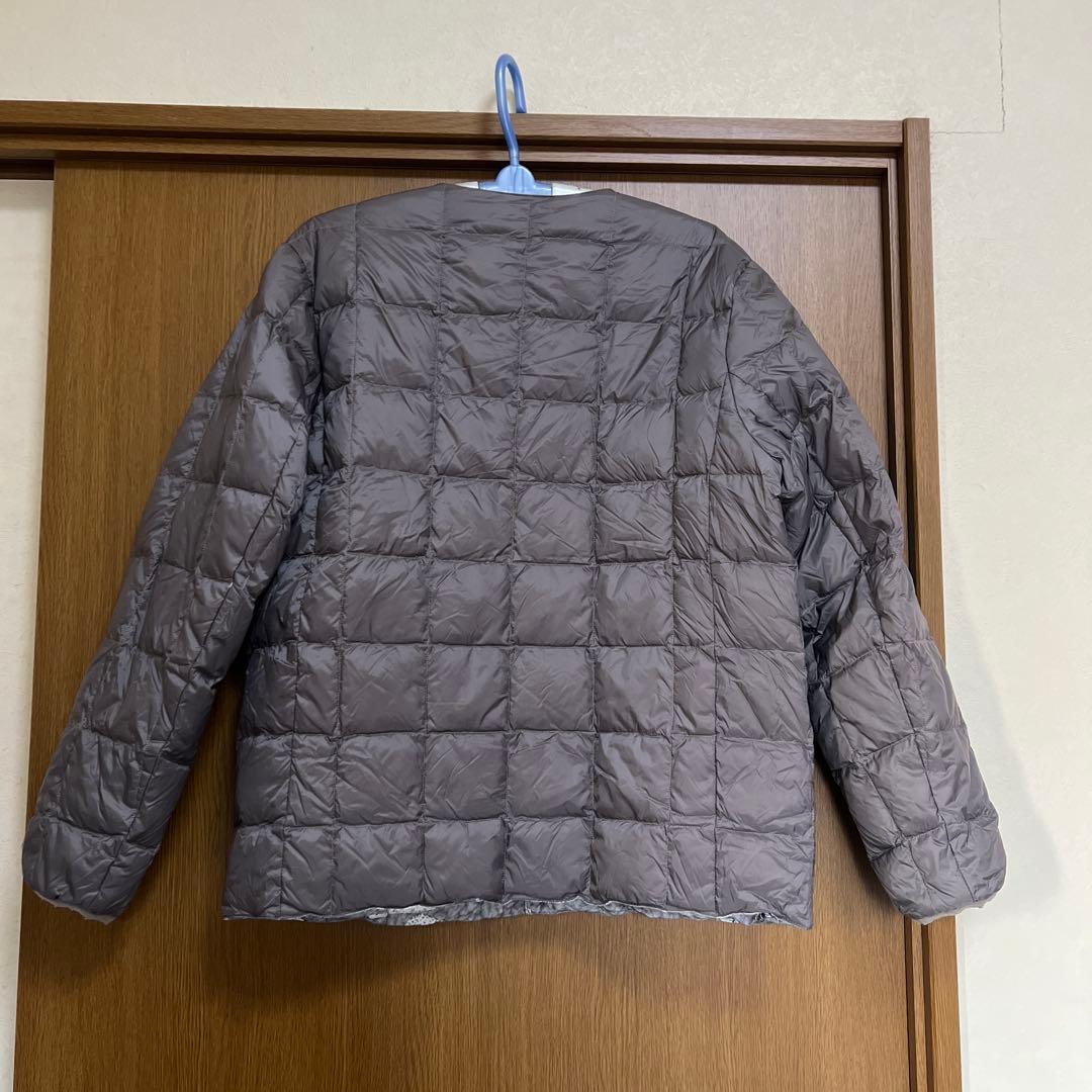 TAIONリバーシブル ダウンコート グレー 動物 パンダ グラニフコラボ