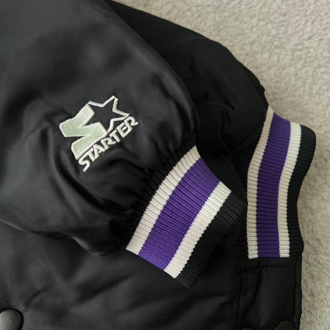 美品✨スターター　ロッキーズ　スタジャンMLB STARTER ダイアモンドＬ