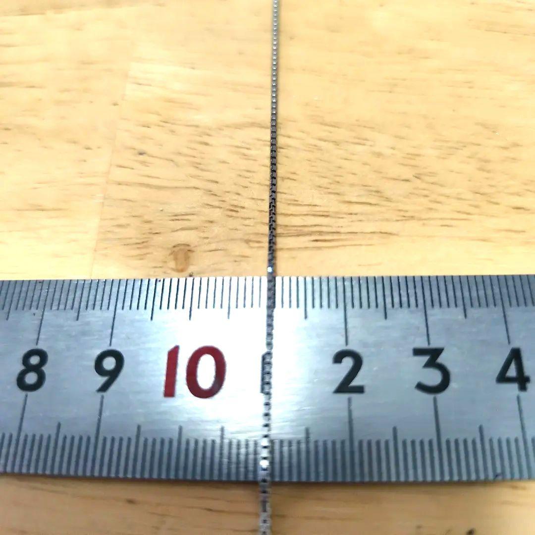 Pt850 プラチナベネチアンチェーンブレスレット 約16センチ