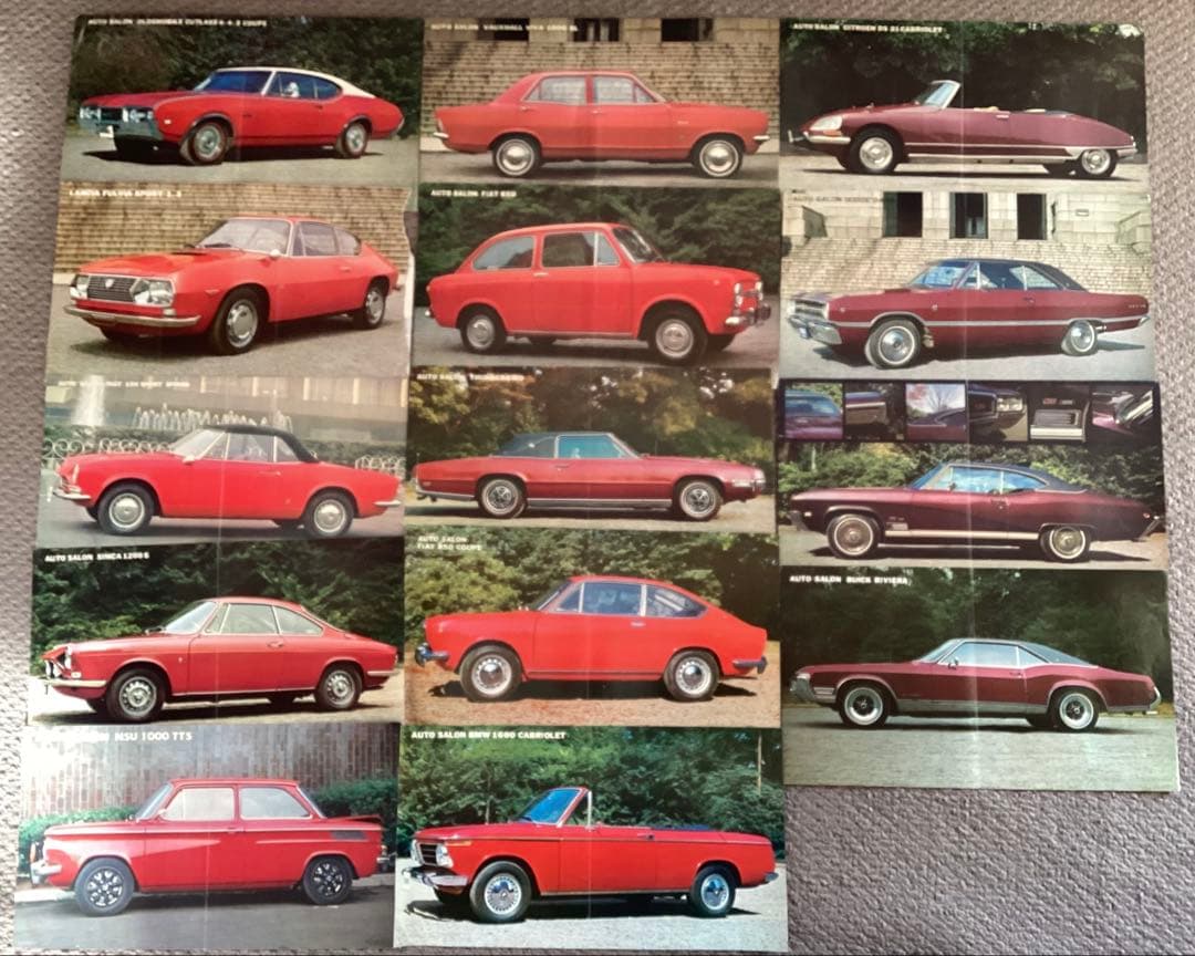 週刊平凡パンチ　綴じ込みページの切取り(1967年ごろ)