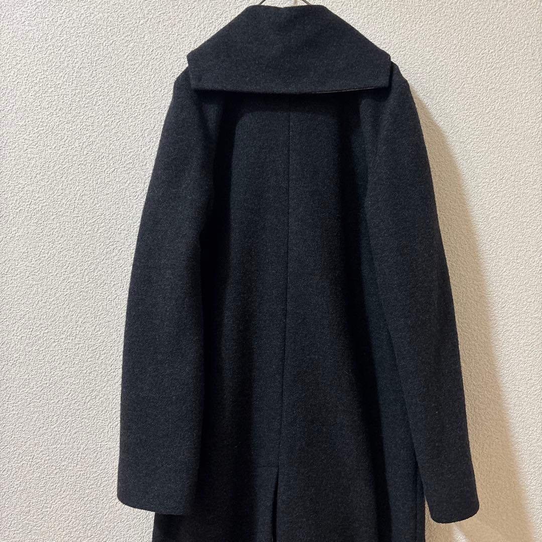 専用です　ツモリチサト　ウール100% ロングコート　セーラー　チャコール