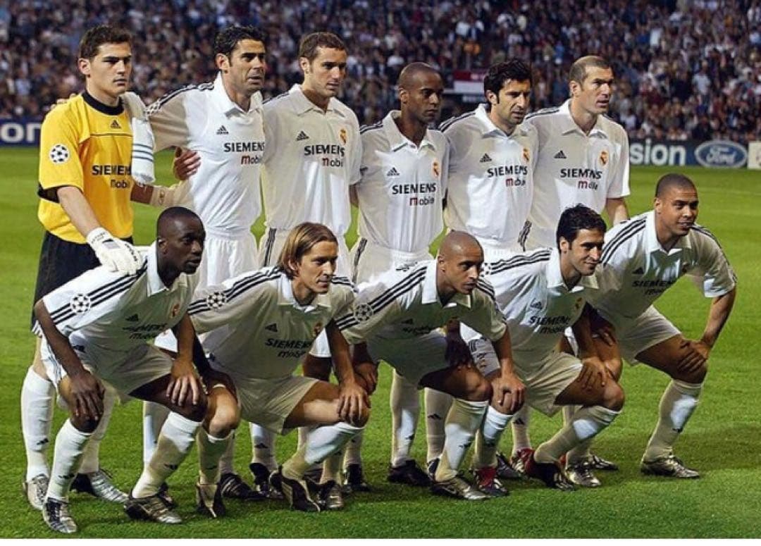 送料無料　希少品　 レアルマドリード02-03(H) ＣＬ仕様 長袖　ジダンm