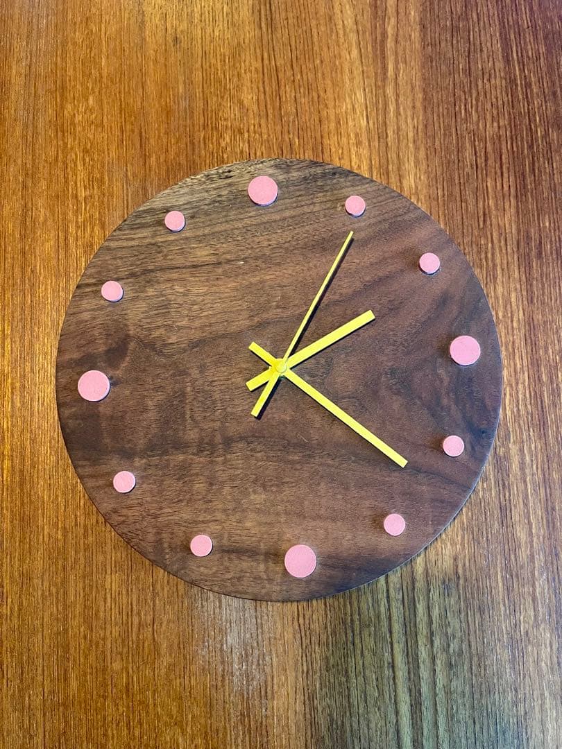 pacifica collectives 木製シンプルモダン壁掛け時計