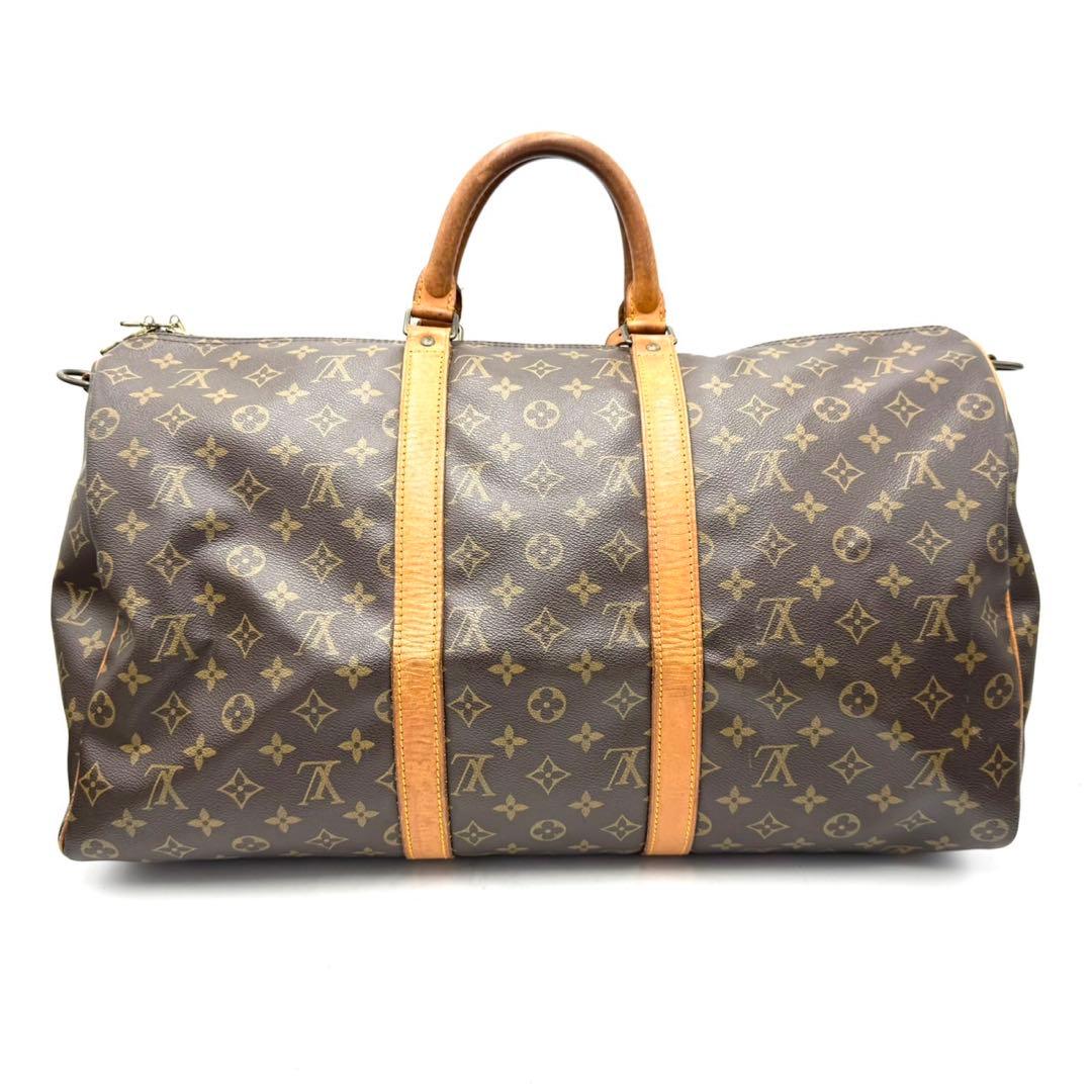 ルイヴィトン モノグラム キーポルバンドリエール 50 ボストンバッグ