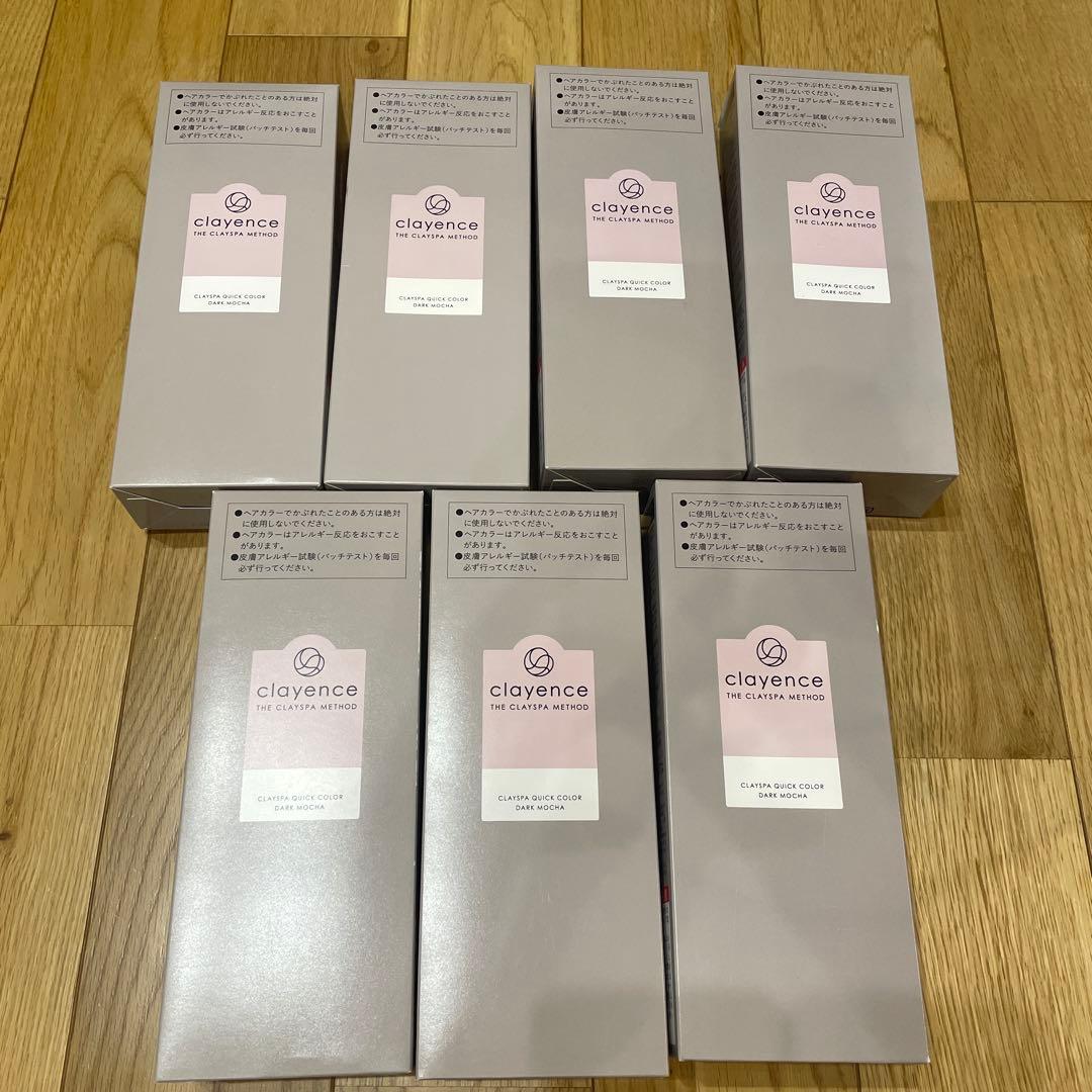 クレイエンス ダークモカ 白髪染め　7個セット